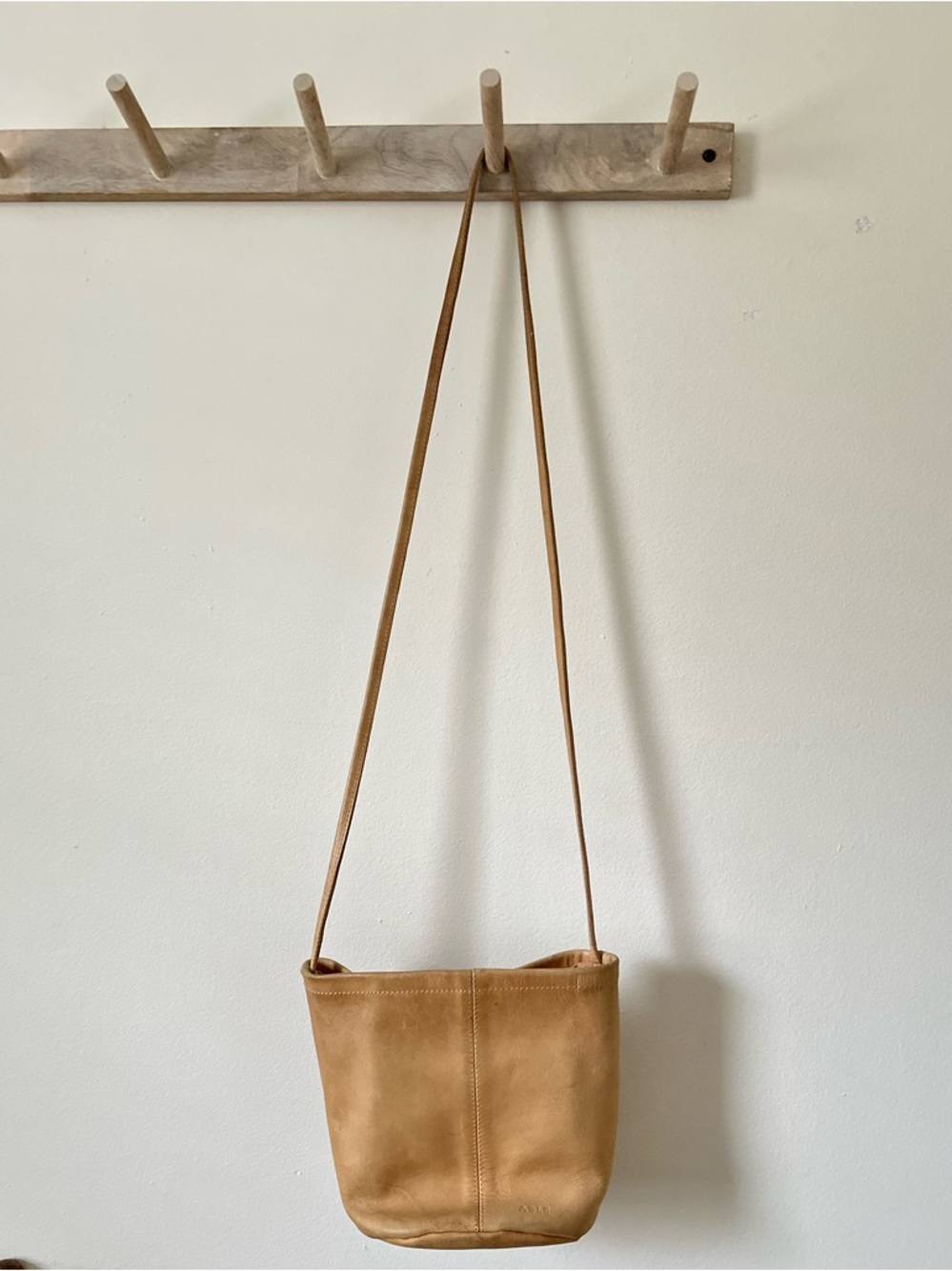 ABLE Leather Bucket Purse